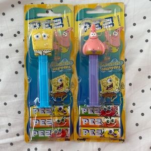 SpongeBob & Patrick Pez dispensers